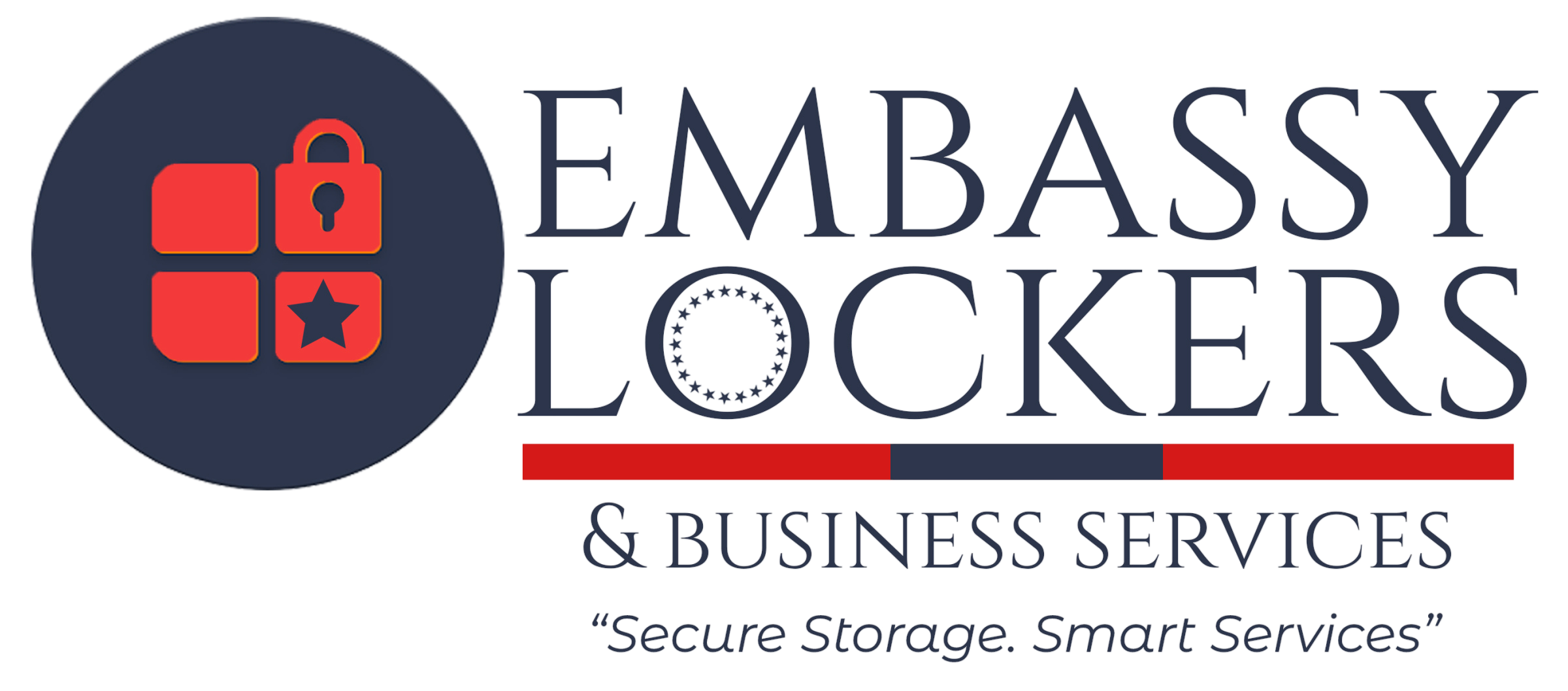 EMBASSY LOCKERS BUSINESS SERVICES LOGO