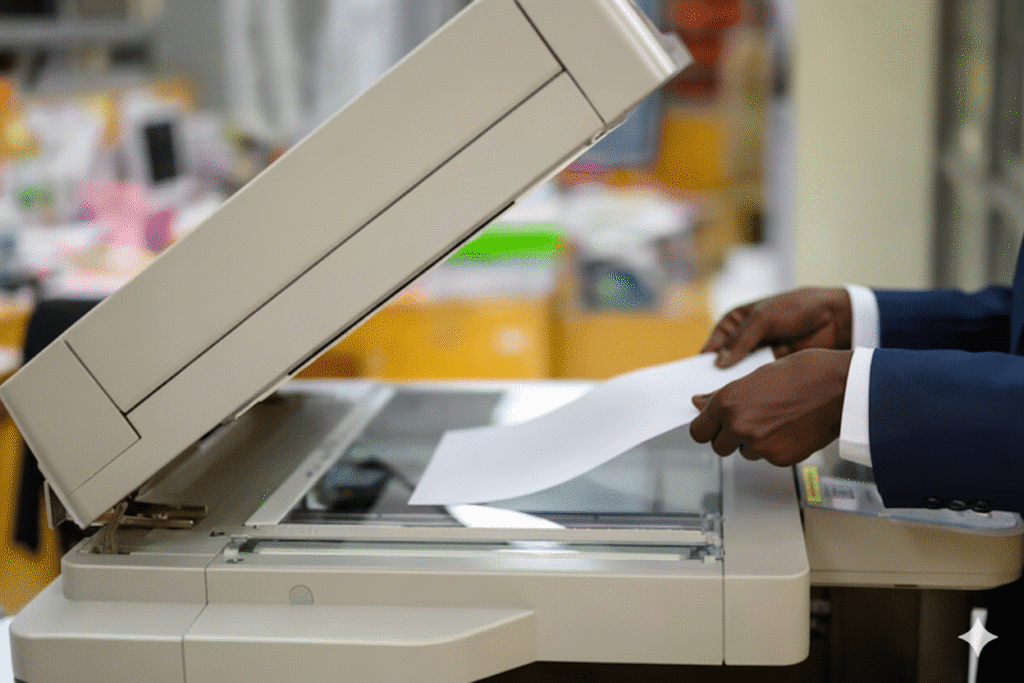 We have photocopy facilities in Nassau